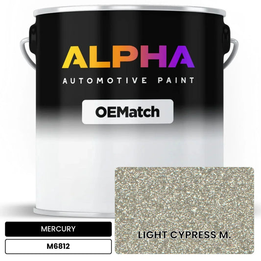 MERCURY LIGHT CYPRESS M. M6812 OEMatch Basecoat