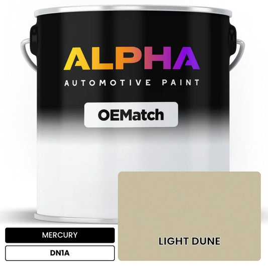 MERCURY LIGHT DUNE DN1A OEMatch Basecoat