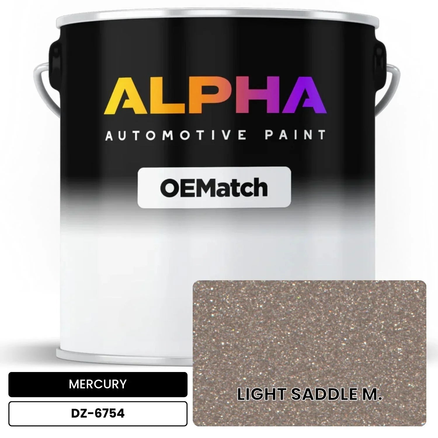 MERCURY LIGHT SADDLE M. DZ-6754 OEMatch Basecoat