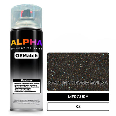 MERCURY MOLTEN CHROMA GOLD P. KZ | OEMatch Automotive Spraycan