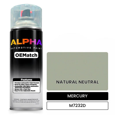 MERCURY NATURAL NEUTRAL M7232D | OEMatch Automotive Spraycan