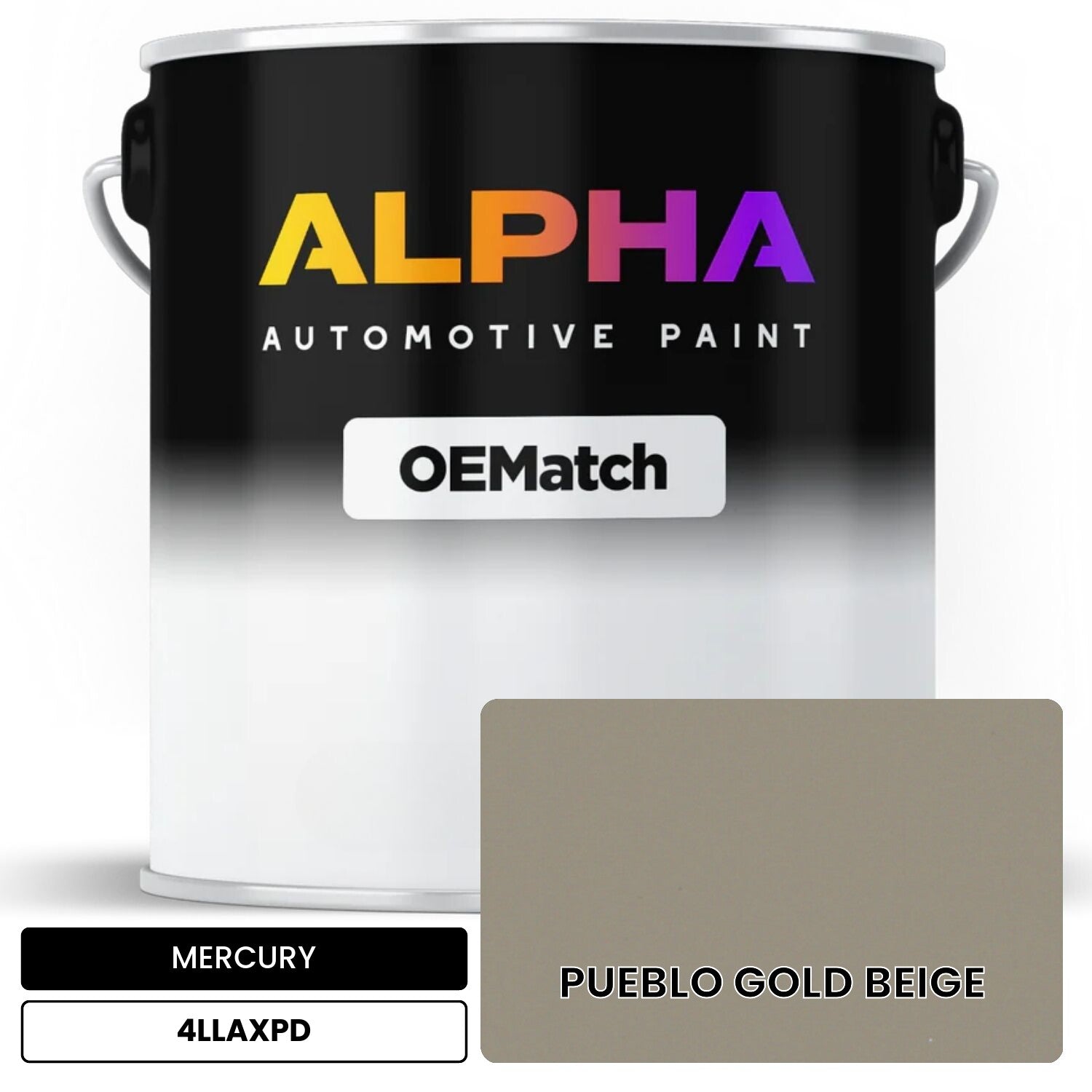 MERCURY PUEBLO GOLD BEIGE 4LLAXPD OEMatch Basecoat