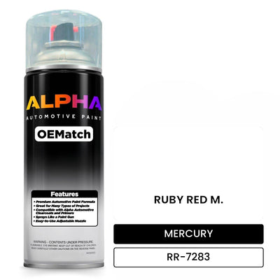 MERCURY RUBY RED M. RR-7283 | OEMatch Automotive Spraycan