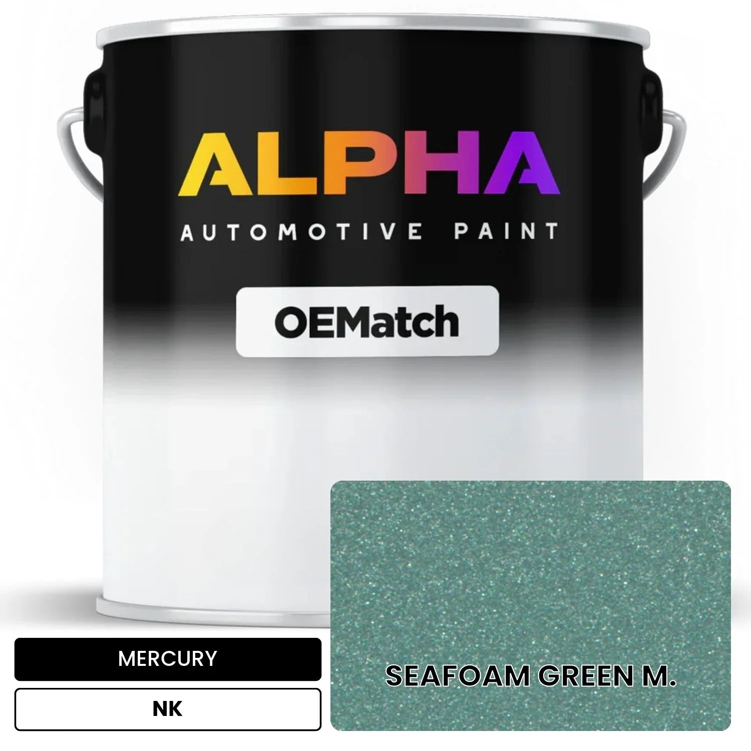 MERCURY SEAFOAM GREEN M. NK OEMatch Basecoat