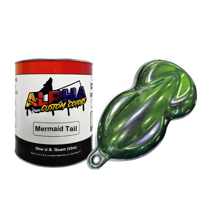 Mermaid Tail Paint Basecoat - The Spray Source - Alpha Pigments