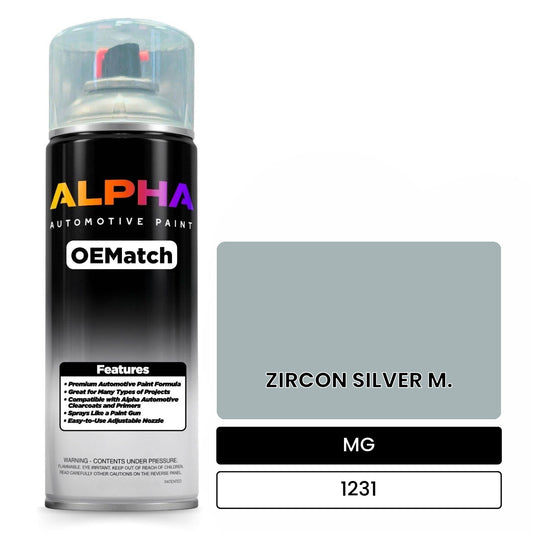MG ZIRCON SILVER M. 1231 OEMatch Spraycan