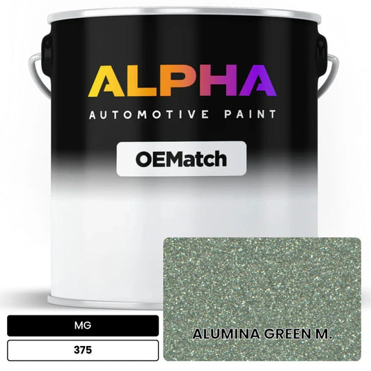 MG ALUMINA GREEN M. 375 OEMatch Basecoat