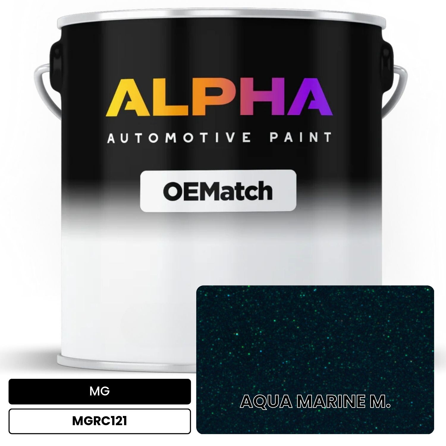 MG AQUA MARINE M. MGRC121 OEMatch Basecoat