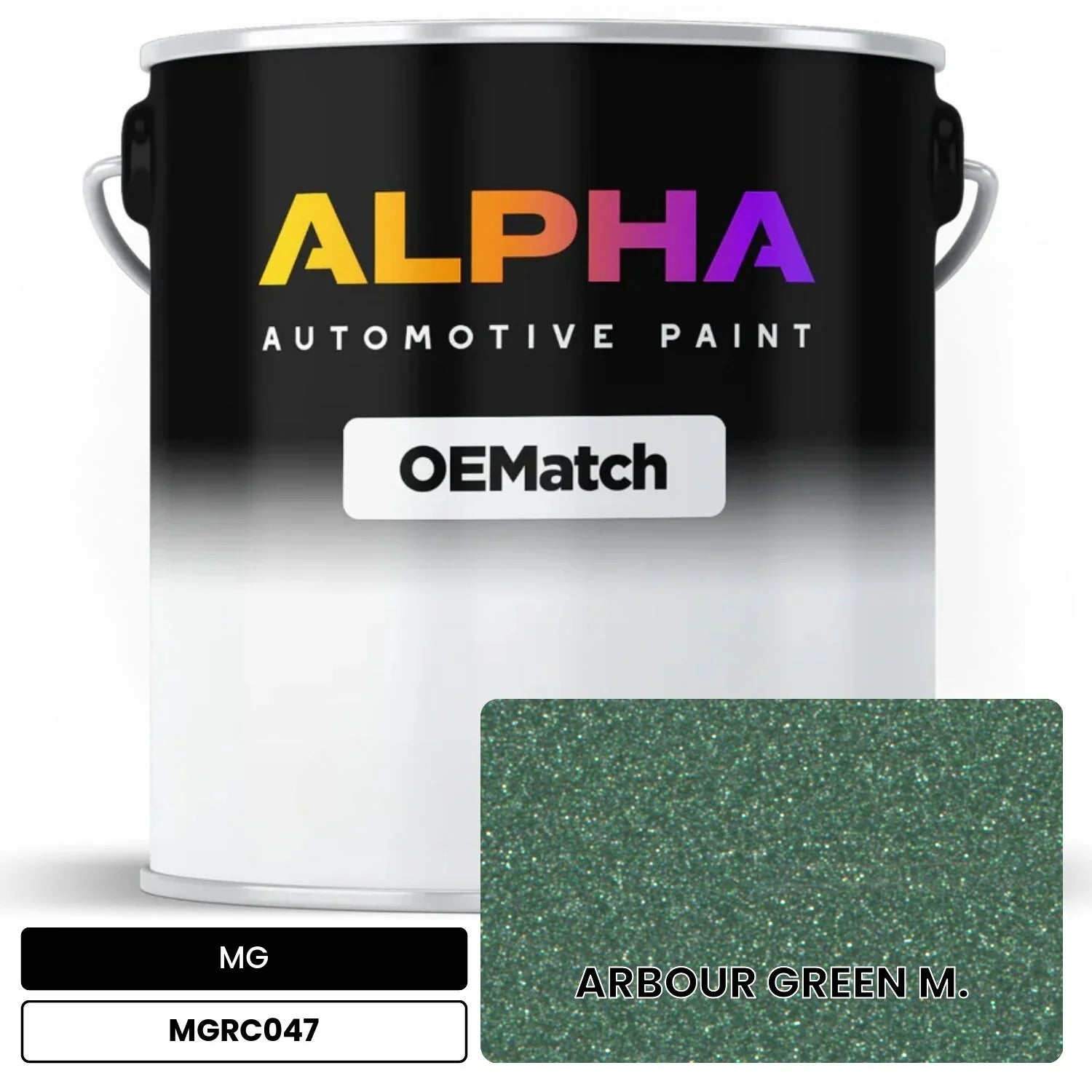 MG ARBOUR GREEN M. MGRC047 OEMatch Basecoat