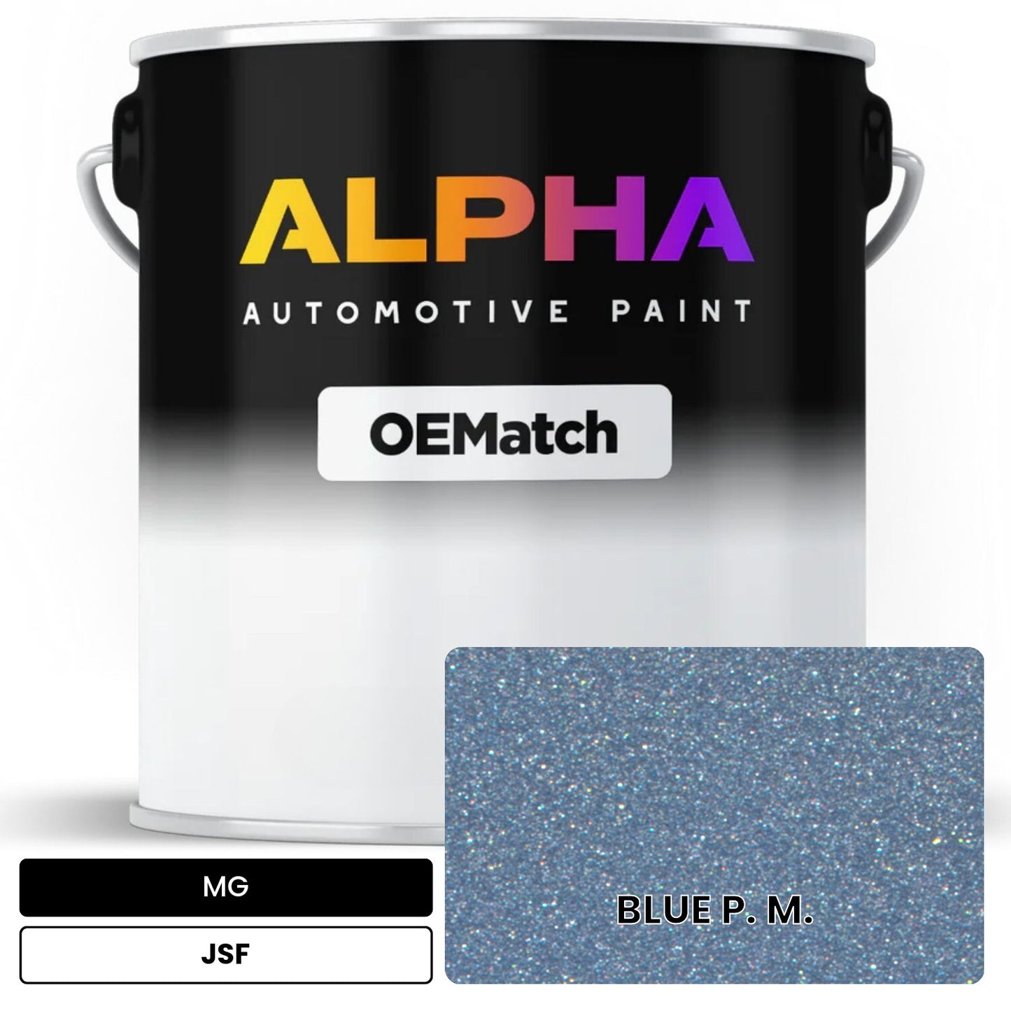 MG BLUE P. M. JSF OEMatch Basecoat