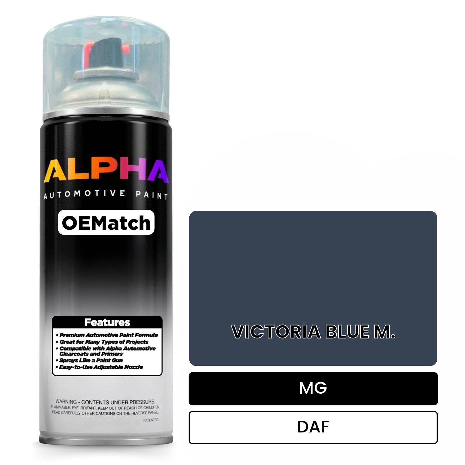 MG VICTORIA BLUE M. DAF OEMatch Spraycan