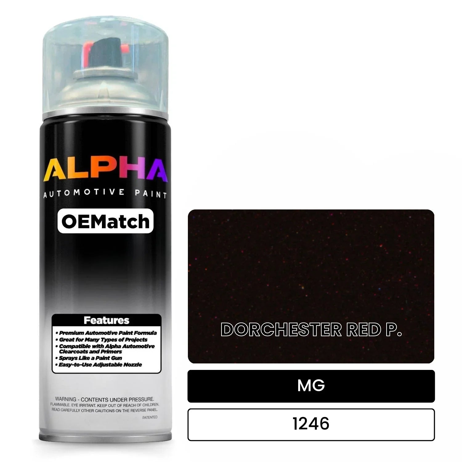 MG DORCHESTER RED P. 1246 OEMatch Spraycan