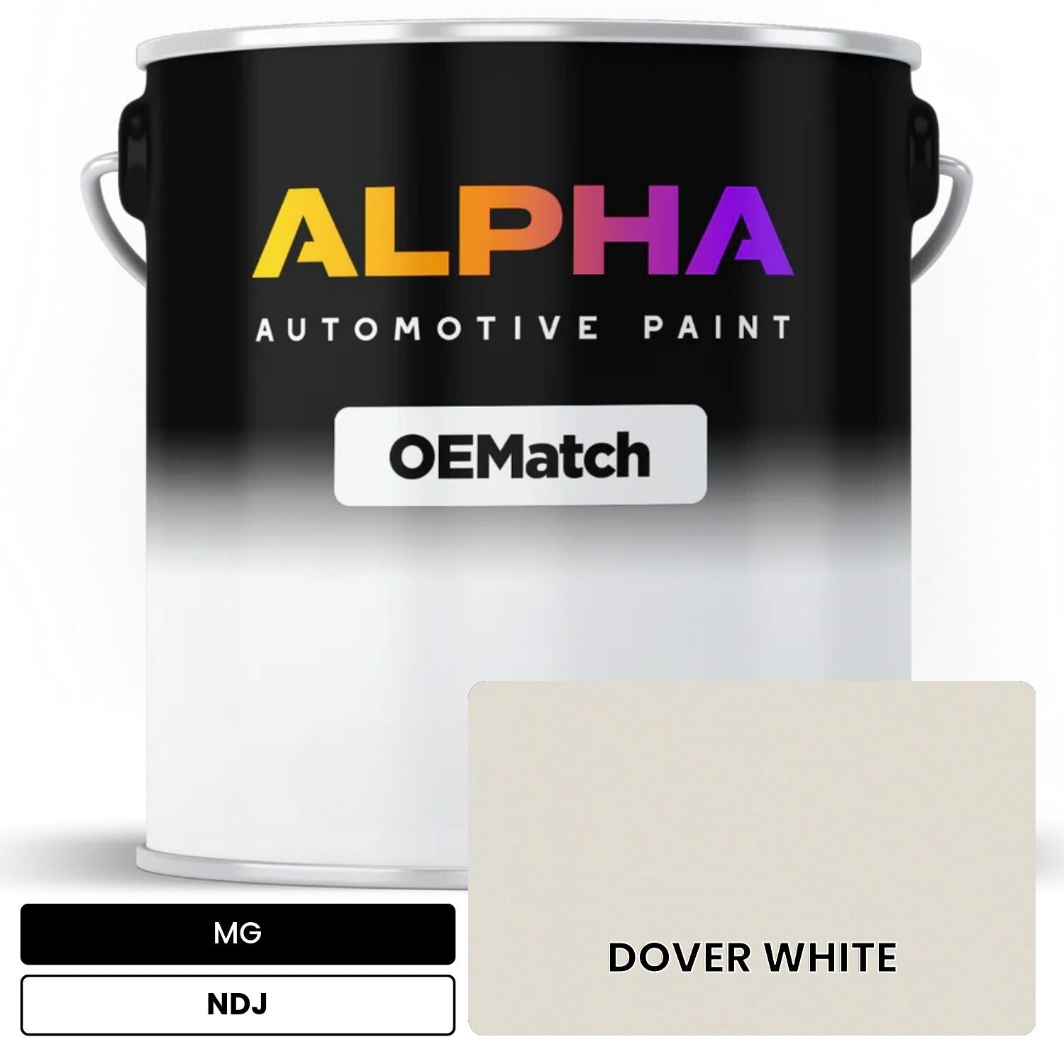 MG DOVER WHITE NDJ OEMatch Basecoat