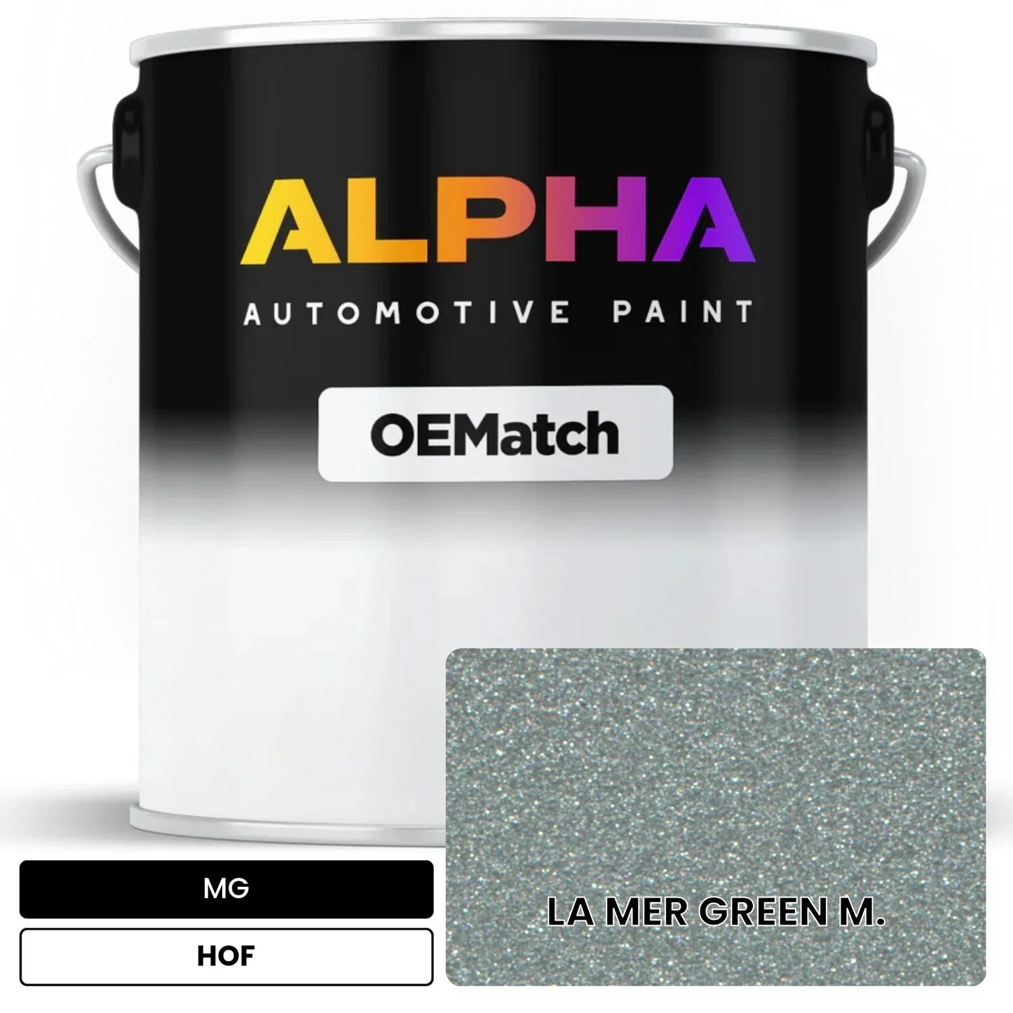 MG LA MER GREEN M. HOF OEMatch Basecoat