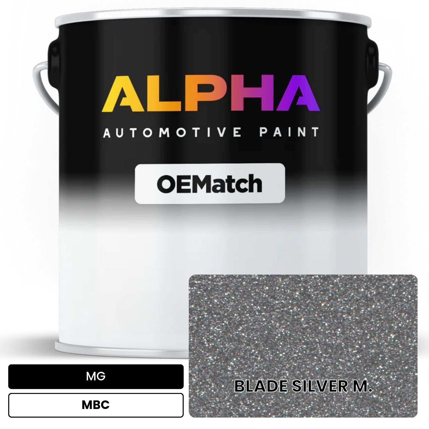 MG BLADE SILVER M. MBC OEMatch Basecoat