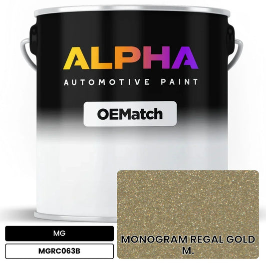 MG MONOGRAM REGAL GOLD M. MGRC063B OEMatch Basecoat