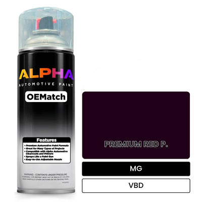 MG PREMIUM RED P. VBD | OEMatch Automotive Spraycan