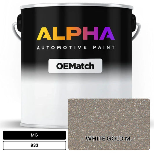 MG WHITE GOLD M. 933 OEMatch Basecoat
