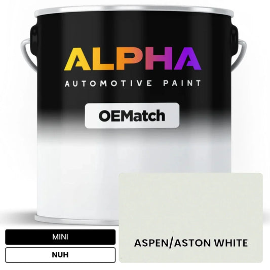 MINI ASPEN/ASTON WHITE NUH OEMatch Basecoat
