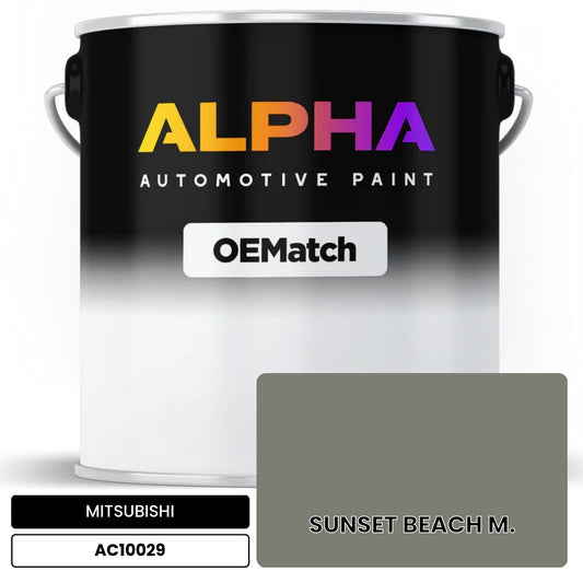 MITSUBISHI SUNSET BEACH M. AC10029 OEMatch Basecoat