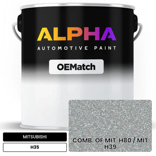 MITSUBISHI COMB. OF MIT  H80 / MIT  H39 H35 OEMatch Basecoat