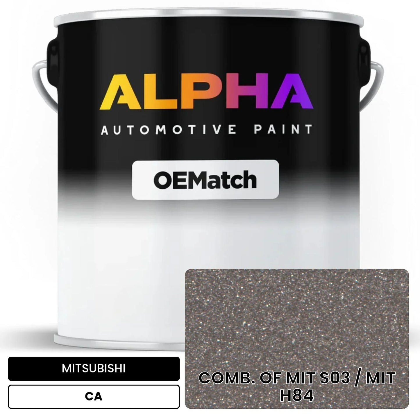 MITSUBISHI COMB. OF MIT S03 / MIT H84 CA OEMatch Basecoat