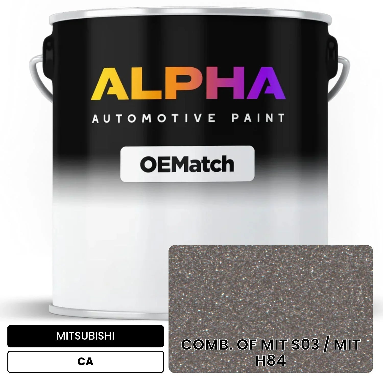 MITSUBISHI COMB. OF MIT S03 / MIT H84 CA OEMatch Basecoat