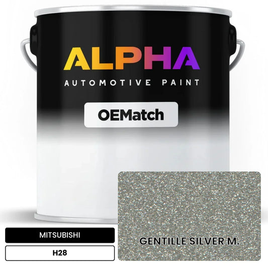 MITSUBISHI GENTILLE SILVER M. H28 OEMatch Basecoat