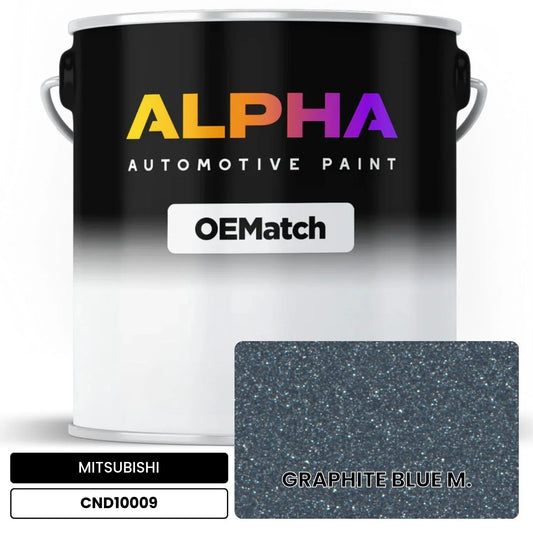 MITSUBISHI GRAPHITE BLUE M. CND10009 OEMatch Basecoat
