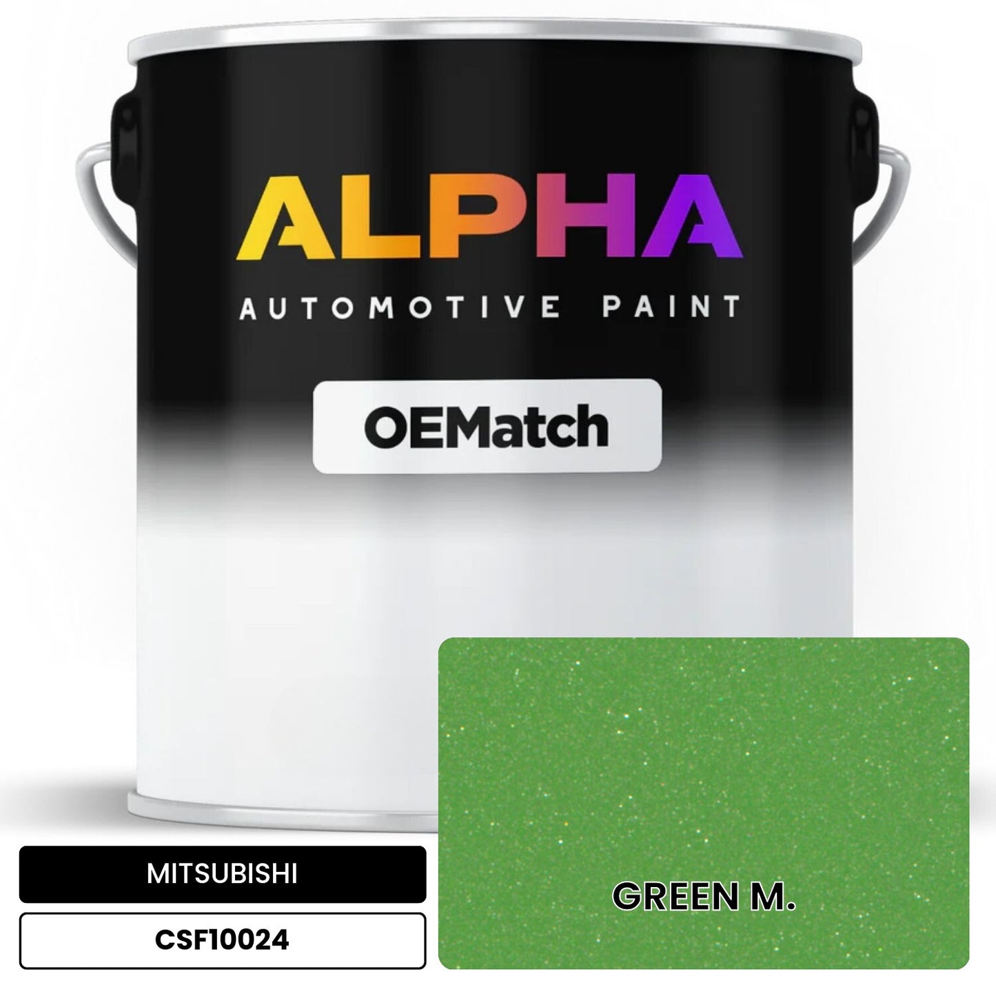 MITSUBISHI GREEN M. CSF10024 OEMatch Basecoat
