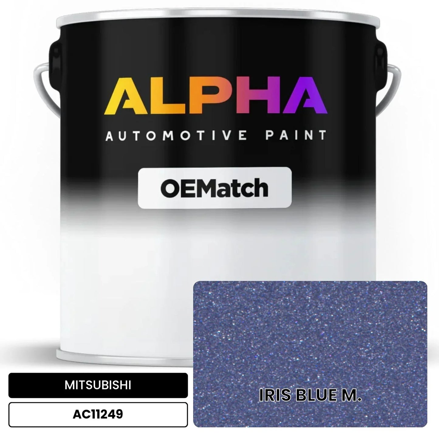 MITSUBISHI IRIS BLUE M. AC11249 OEMatch Basecoat