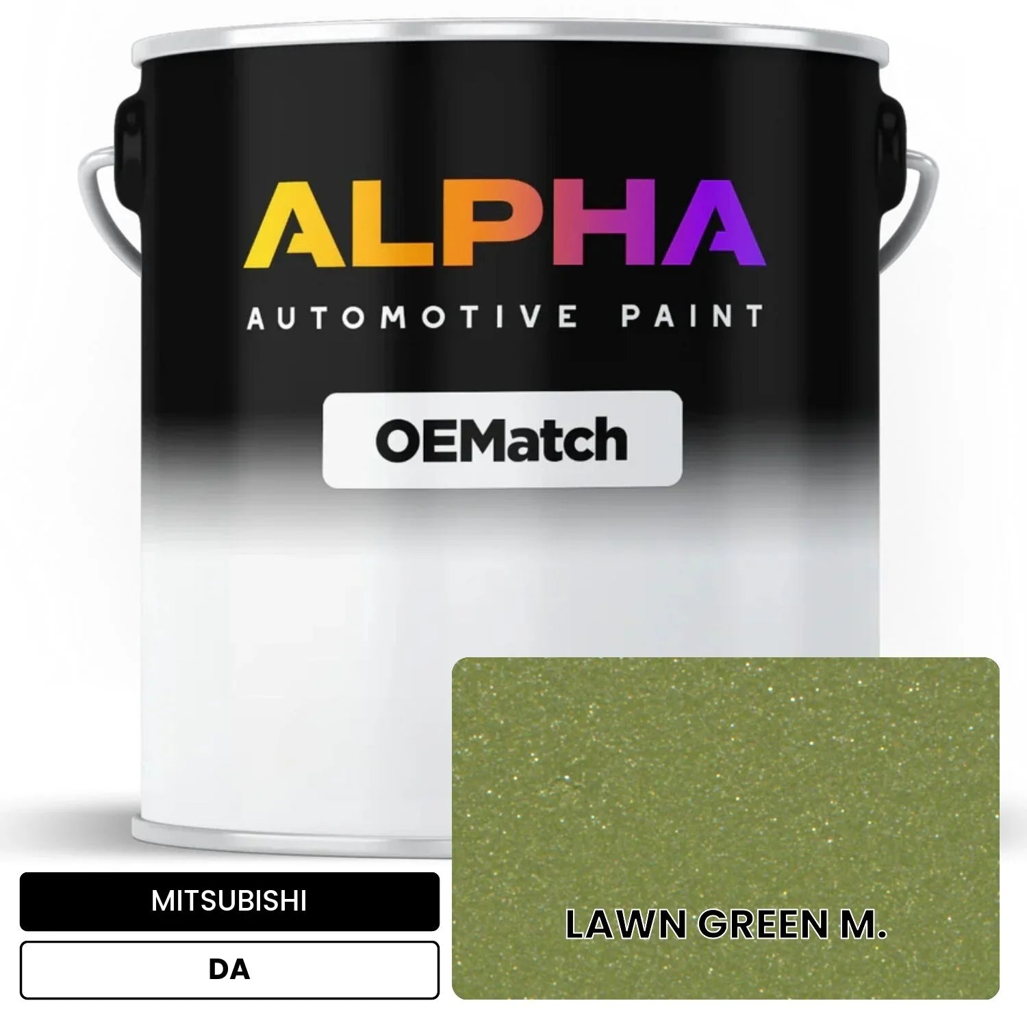 MITSUBISHI LAWN GREEN M. DA OEMatch Basecoat