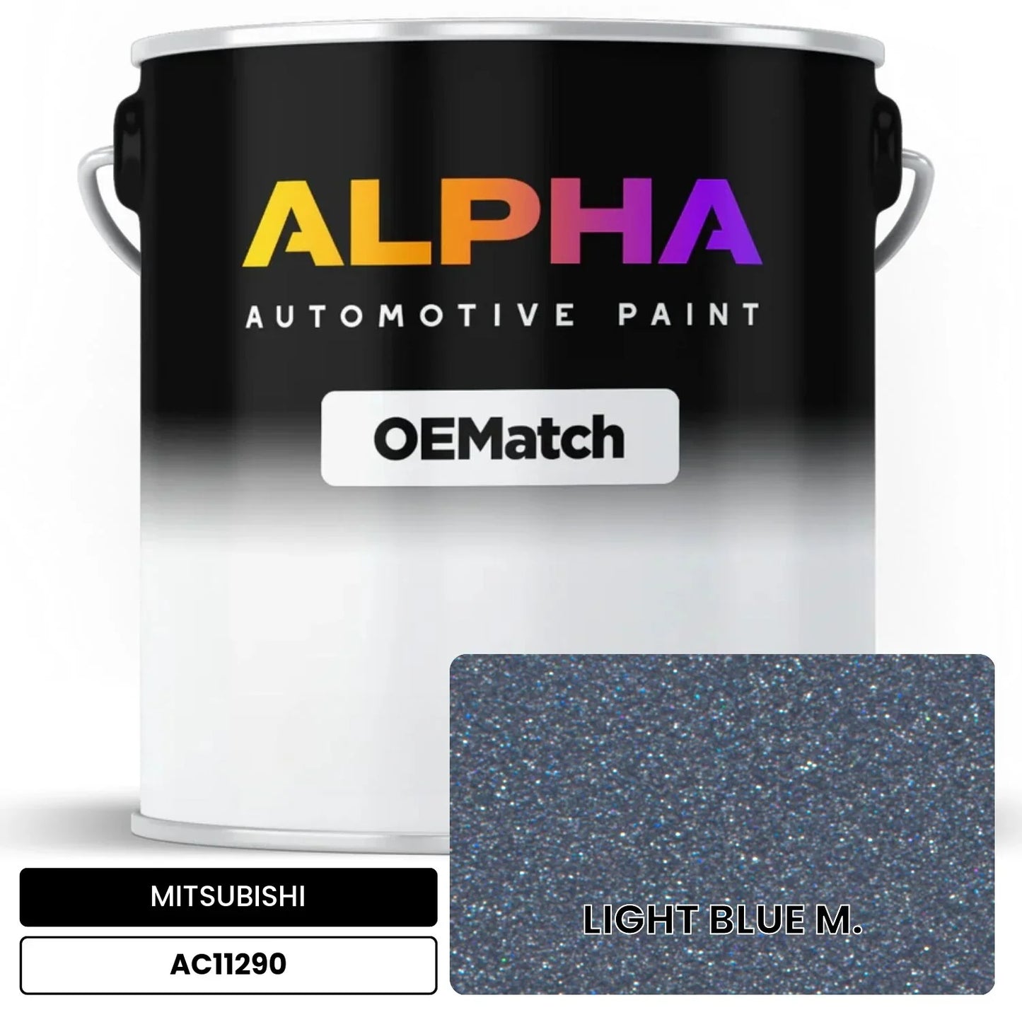 MITSUBISHI LIGHT BLUE M. AC11290 OEMatch Basecoat