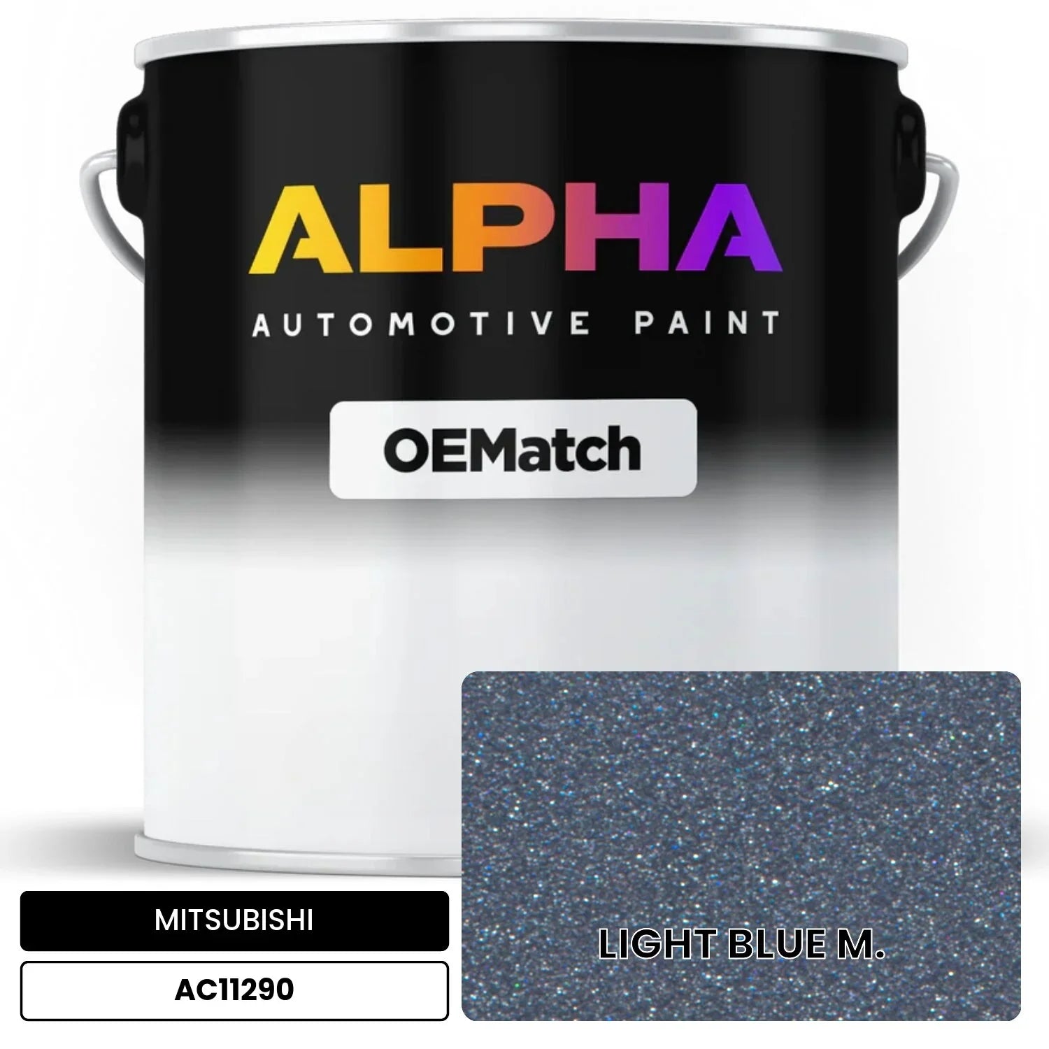 MITSUBISHI LIGHT BLUE M. AC11290 OEMatch Basecoat