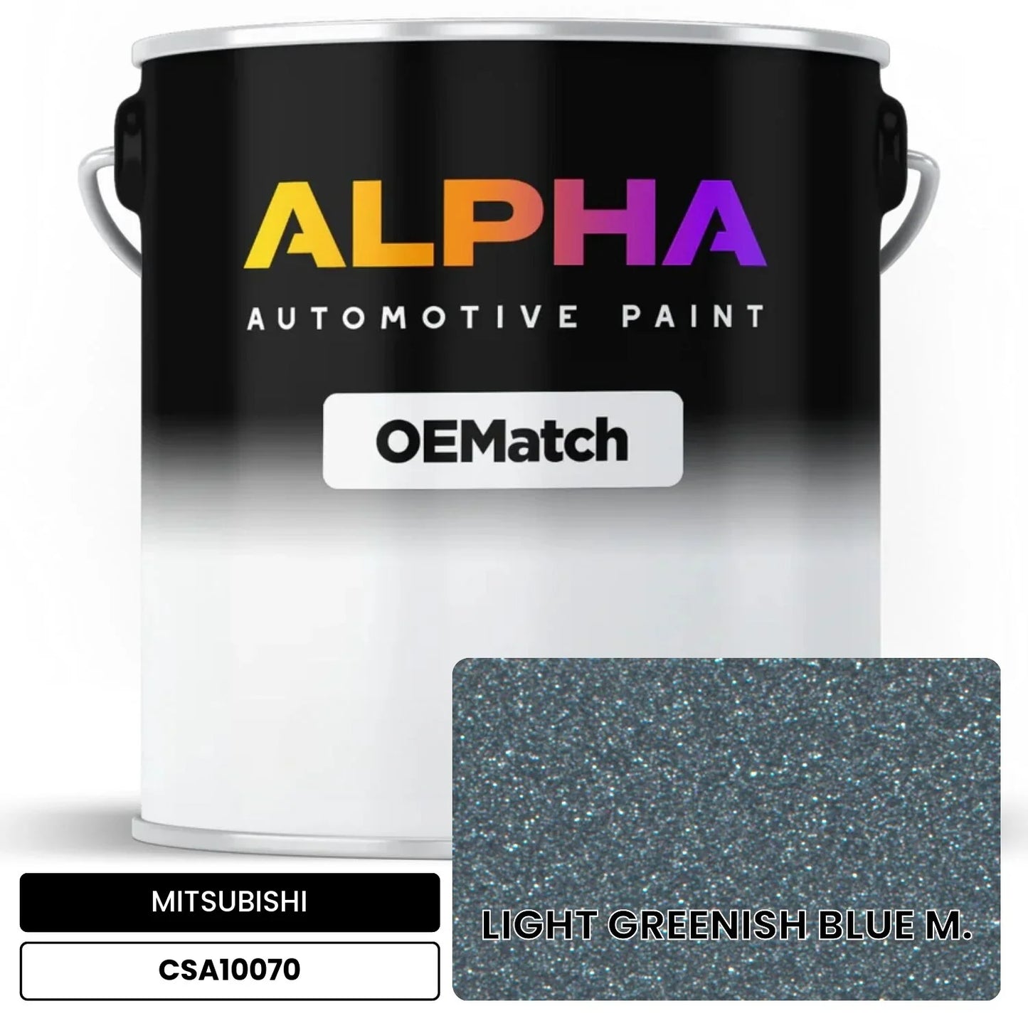 MITSUBISHI LIGHT GREENISH BLUE M. CSA10070 OEMatch Basecoat