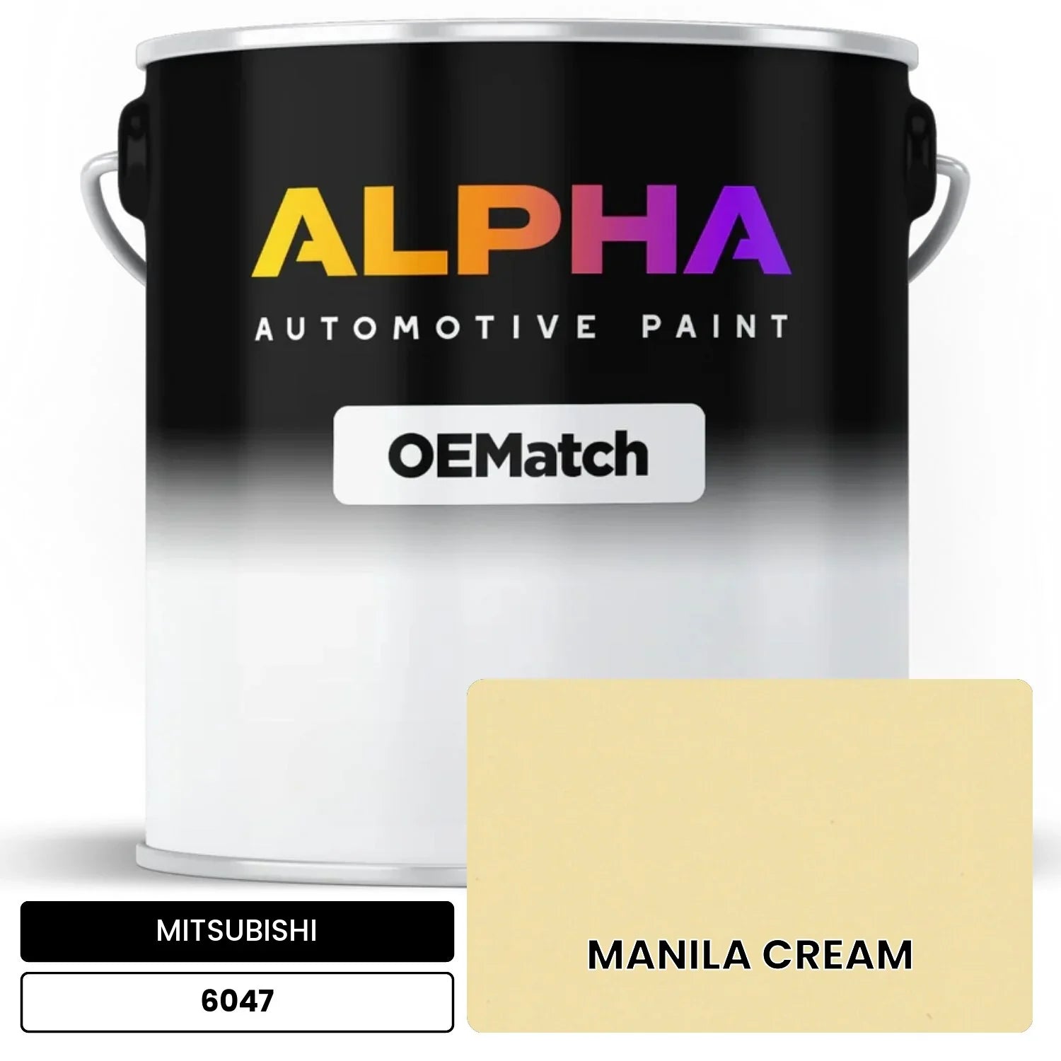 MITSUBISHI MANILA CREAM 6047 OEMatch Basecoat