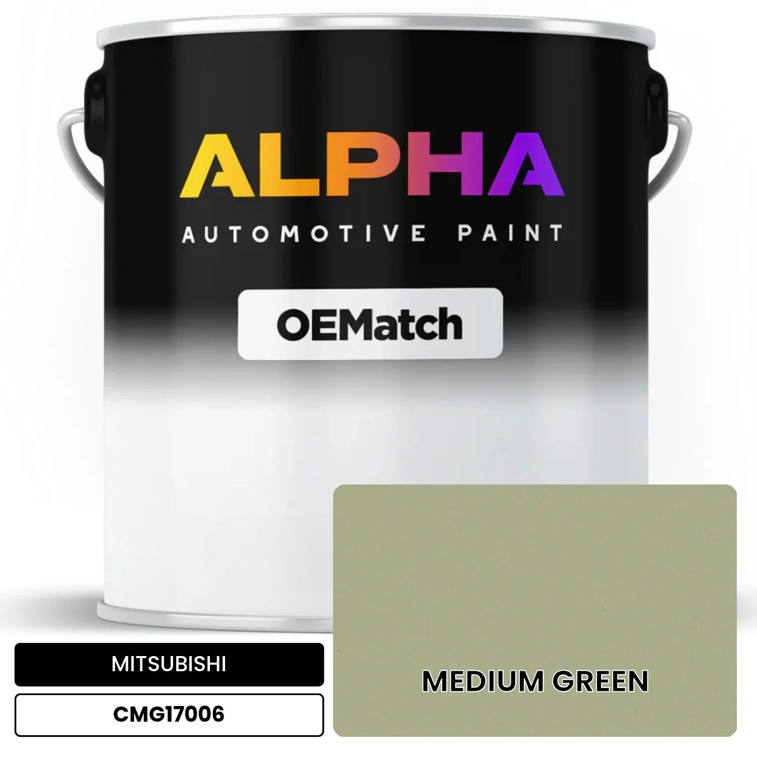 MITSUBISHI MEDIUM GREEN CMG17006 OEMatch Basecoat