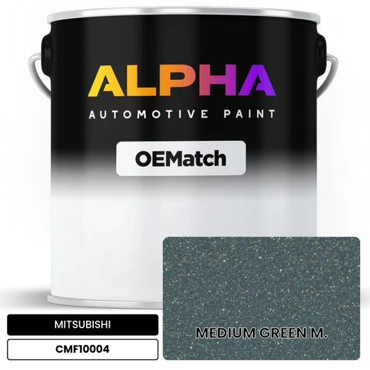 MITSUBISHI MEDIUM GREEN M. CMF10004 OEMatch Basecoat