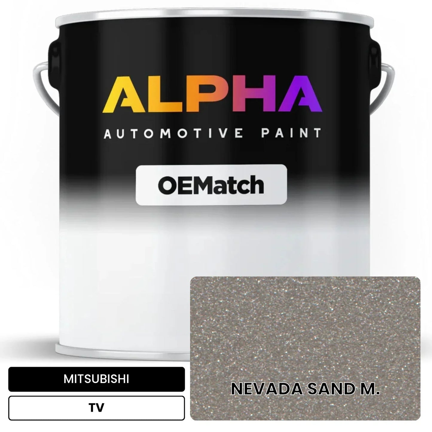 MITSUBISHI NEVADA SAND M. TV OEMatch Basecoat
