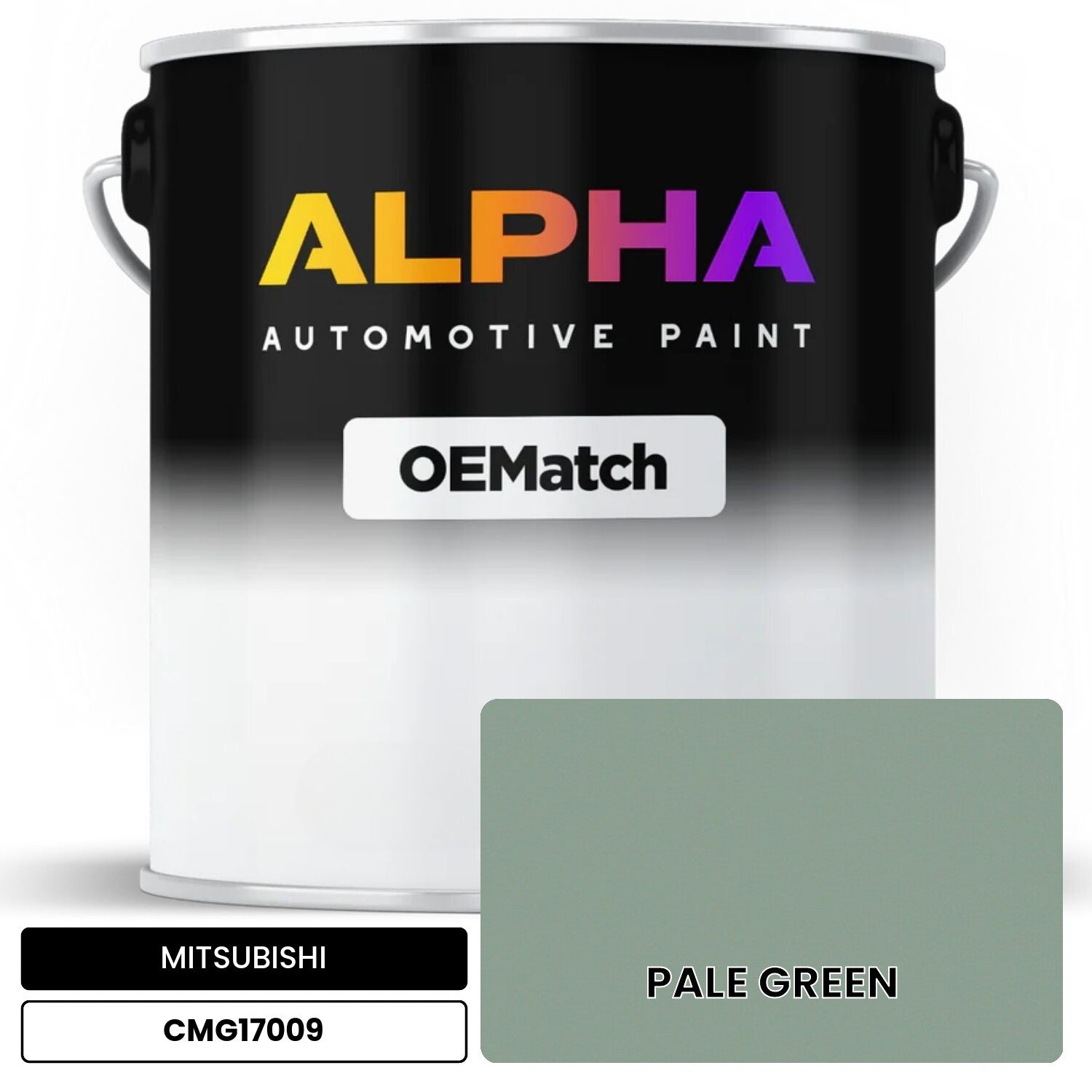 MITSUBISHI PALE GREEN CMG17009 OEMatch Basecoat