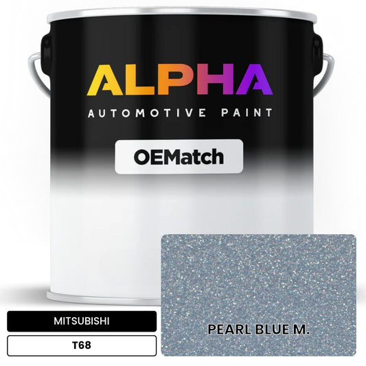 MITSUBISHI PEARL BLUE M. T68 OEMatch Basecoat