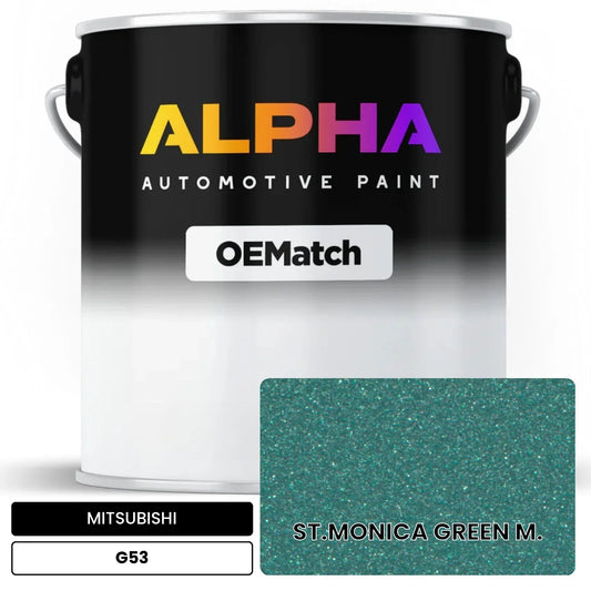 MITSUBISHI ST.MONICA GREEN M. G53 OEMatch Basecoat