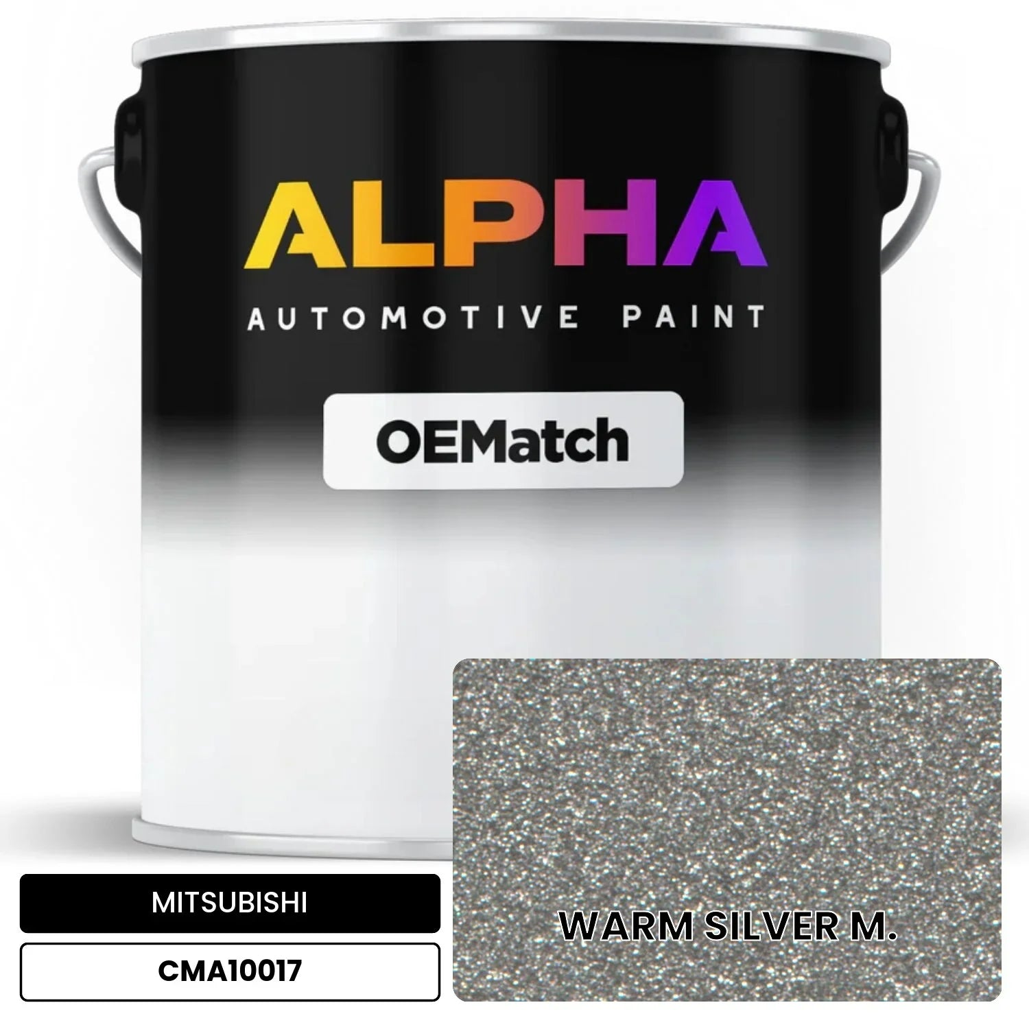 MITSUBISHI WARM SILVER M. CMA10017 OEMatch Basecoat
