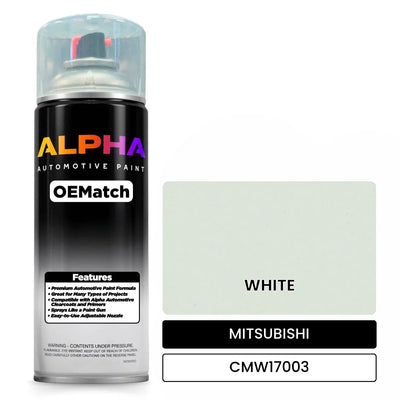 MITSUBISHI WHITE CMW17003 | OEMatch Automotive Spraycan