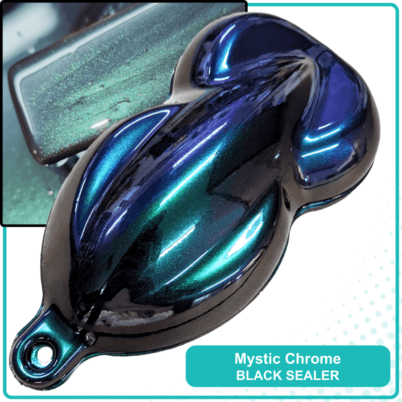 Mystic Chrome Alpha Custom Color Aerosol Spray Can Midcoat - The Spray Source - Alpha Pigments