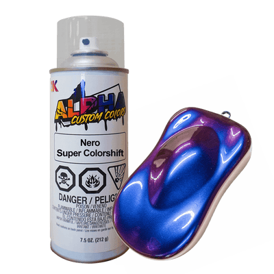 Nero Super Colorshift Bike Paint Kit - The Spray Source - Alpha Pigments