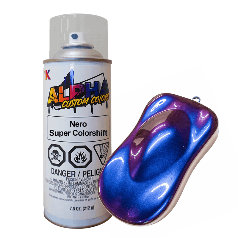 Nero Super Colorshift Bike Paint Kit - The Spray Source - Alpha Pigments