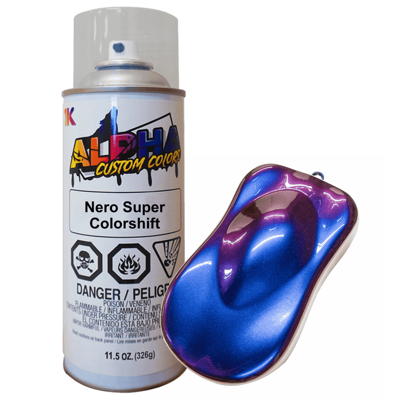 Nero Super Colorshift Spray Can Midcoat - The Spray Source - Alpha Pigments