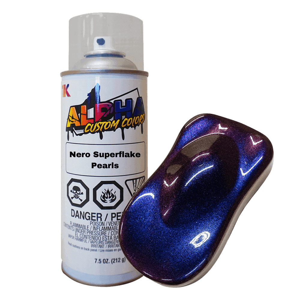 Nero Superflake Bike Paint Kit - The Spray Source - Alpha Pigments