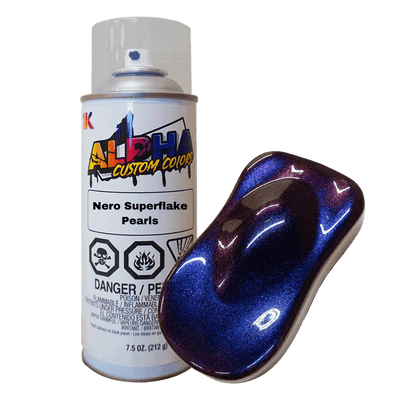 Nero Superflake Bike Paint Kit - The Spray Source - Alpha Pigments